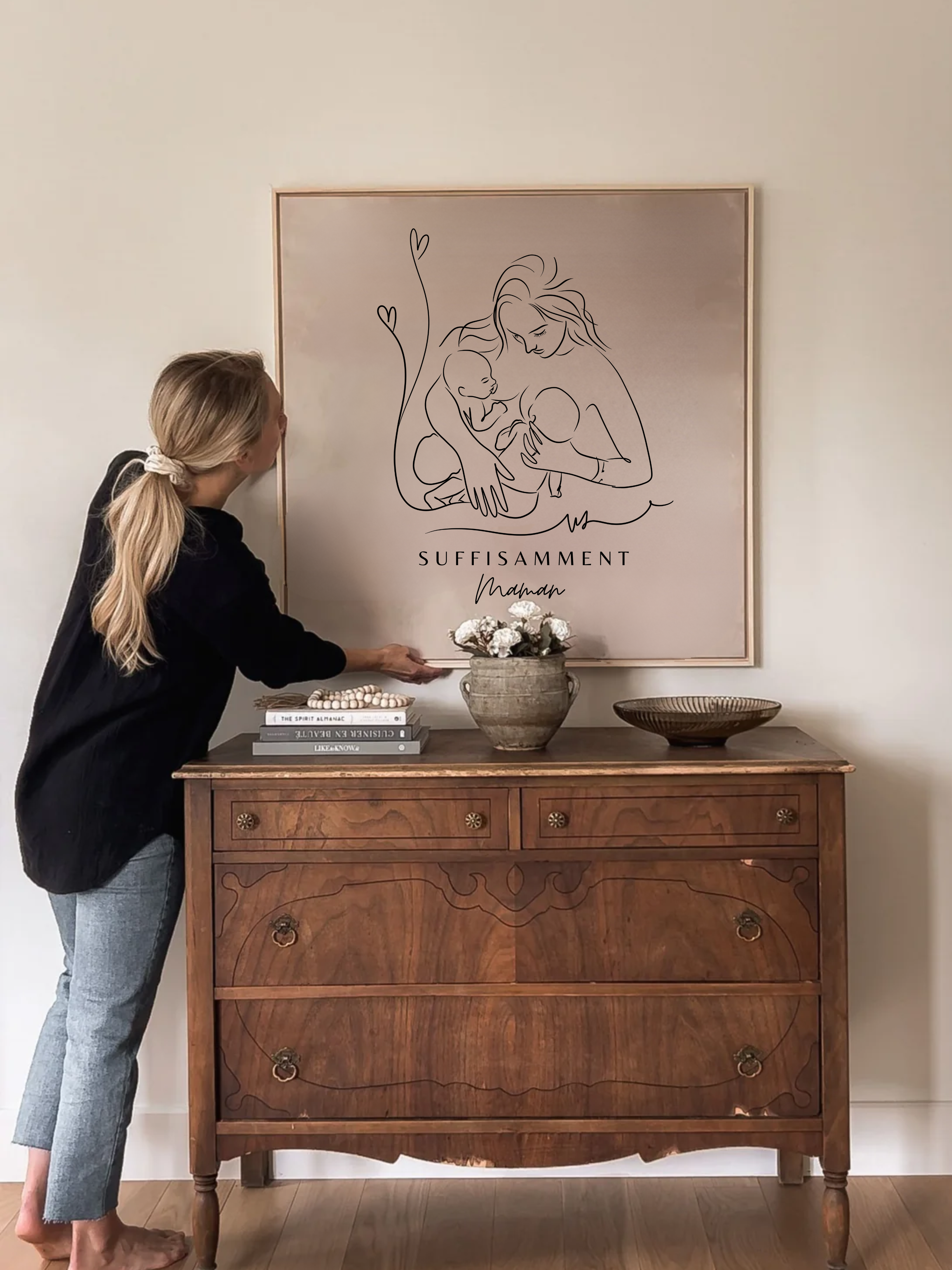 Portraits personnalisés SUFFISAMMENT : Un cadeau unique qui transforme vos émotions en œuvre d'art intemporelle