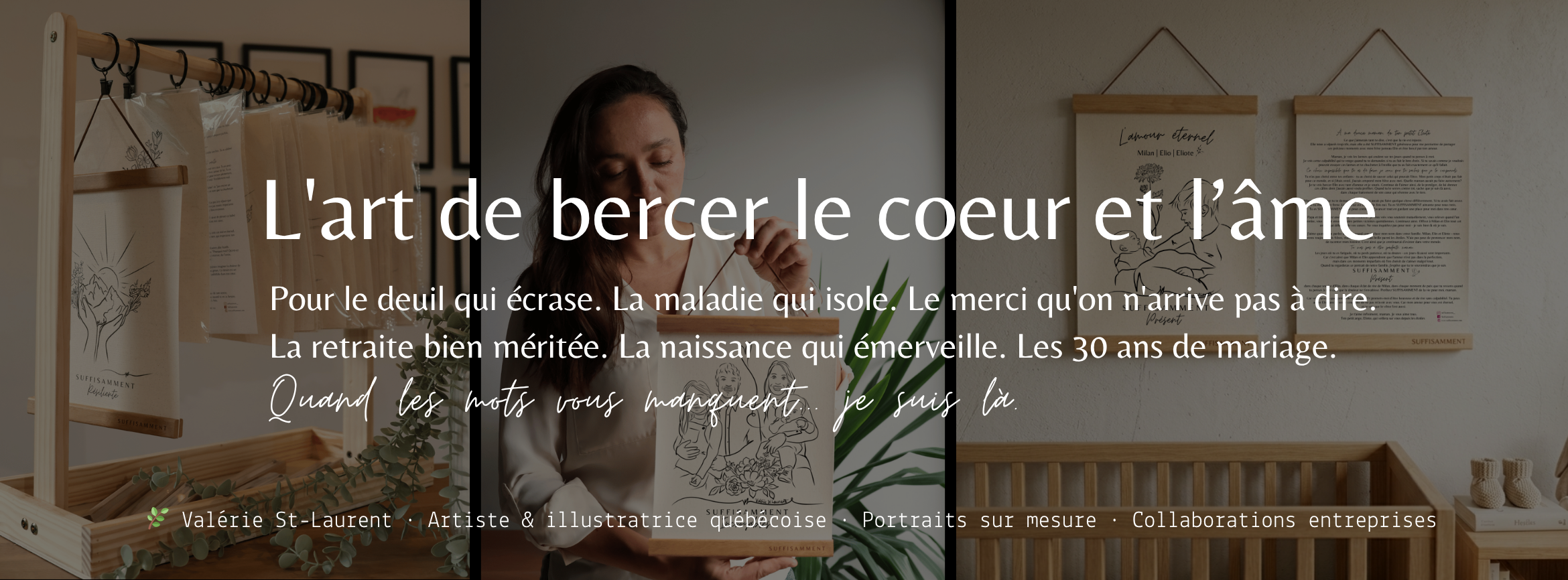 Cadeaux personnalisés avec messages émouvants rédigés à partir de votre histoire