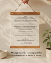 Oeuvre Cadre OSE SUFFISAMMENT - Cadre motivation fait au Québec - Cadeau Motivant pour ceux qui hésitent à se lancer