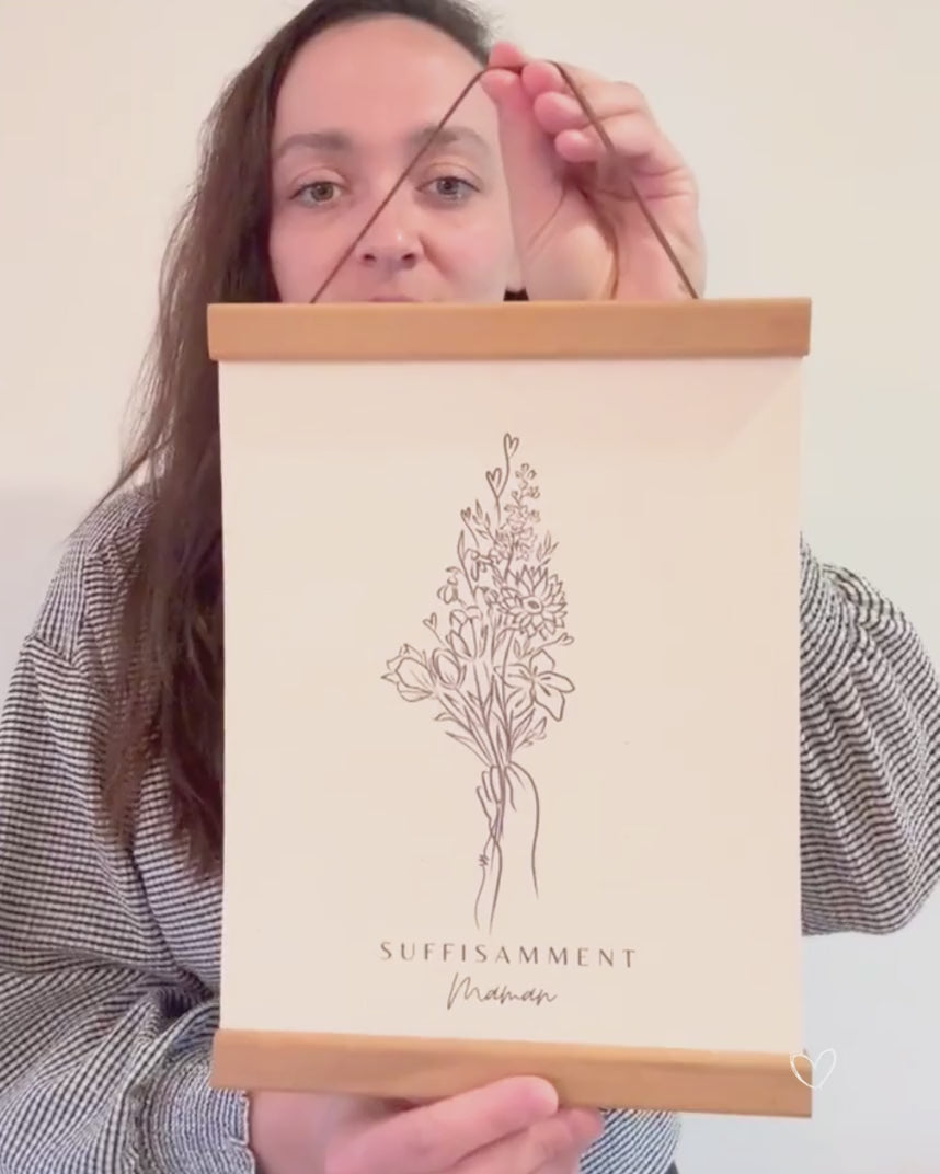 Cadeau Motivation & Nouveau Départ – OSE SUFFISAMMENT | Cadre Inspirant Fait au Québec