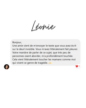 Cadeau Deuil Périnatal au Québec – Œuvre de Réconfort SUFFISAMMENT Aimé