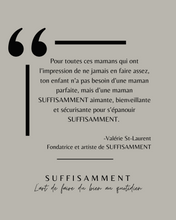 Portrait Personnalisé SUFFISAMMENT sur Toile Grand Format OLEKA