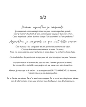 Cadeau pour Maman – Bouquet Éternel avec Message Émouvant | Cadre SUFFISAMMENT fait au Québec